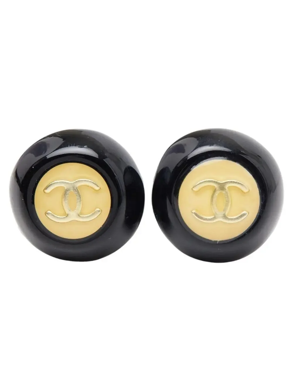 Chanel Cc Logo Clip-On Earrings Gold- #246858C59B
